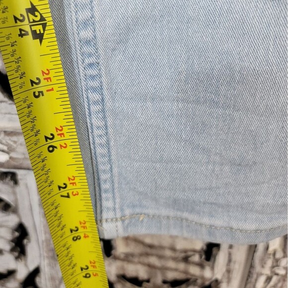 Light Blue Denim Skinny Ankle Jeggings Jeans Womens Size 29 - Picture 7 of 10